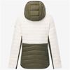 Picture of WOMENS LEEDRE HYBRID DOWN JACKET LIGHT VANILLA OLIVE